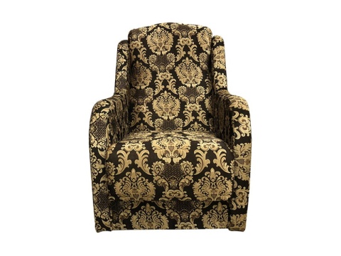 Кресло Дачное с тканевыми подлокотниками