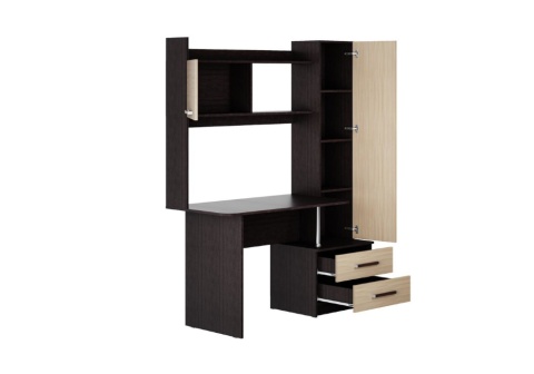 Уголок школьника Паскаль-1 венге / дуб молочный