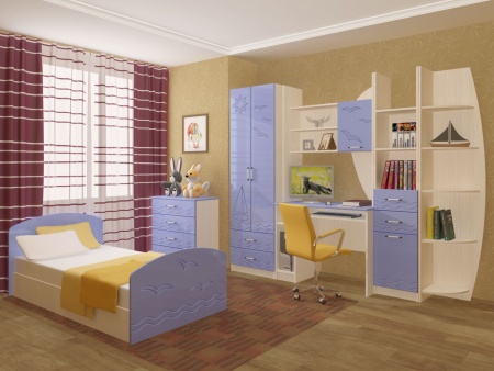 Детский Гарнитур Юниор-2 МДФ/Разные Цвета